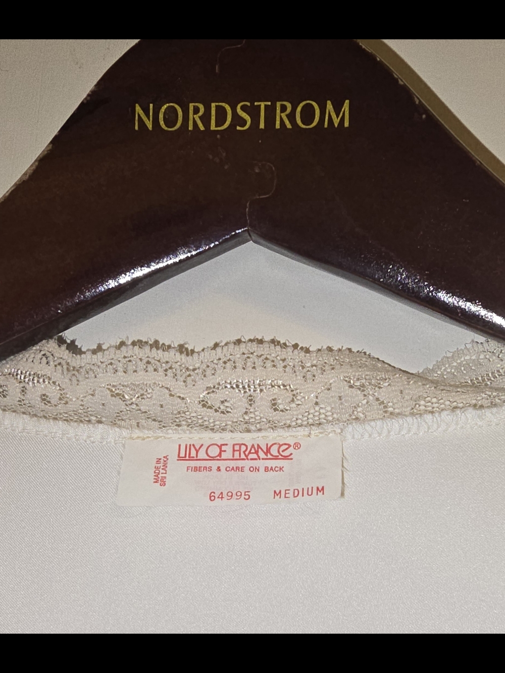 VTG Lily of France Ivory Satin Lace-Trim Lingerie Romper M - Picture 3 of 8